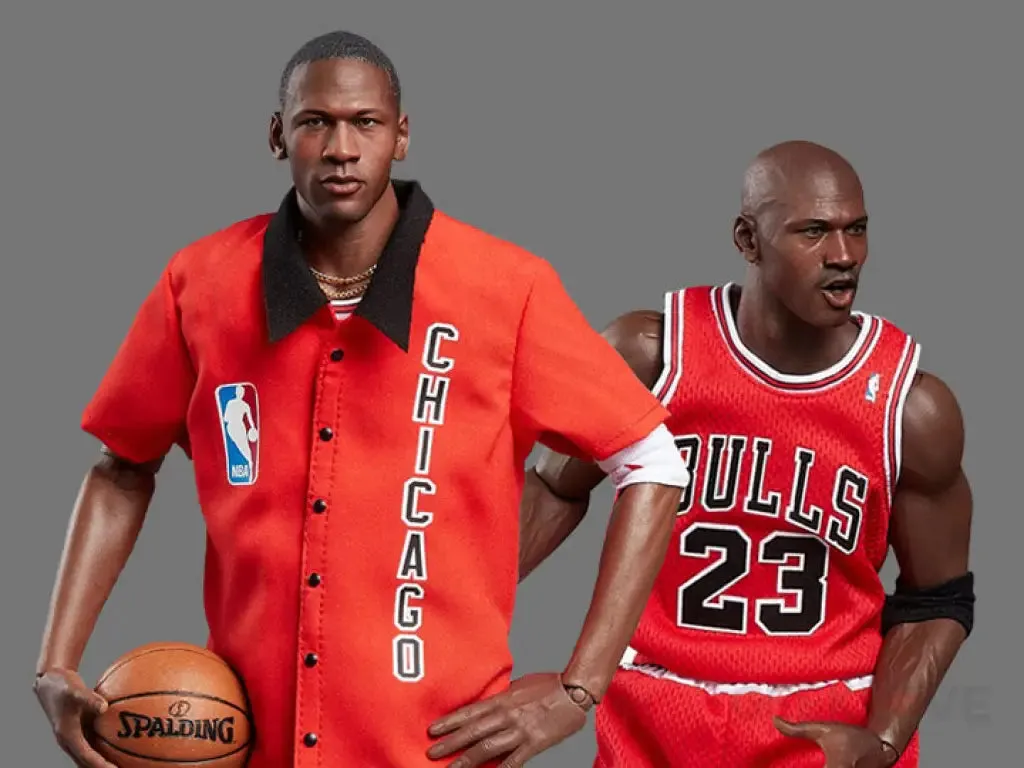 1/6 REAL MASTERPIECE - NBA COLLECTION MICHAEL JORDAN ACTION FIGURE- AWAY (FINAL LIMITED EDITION)