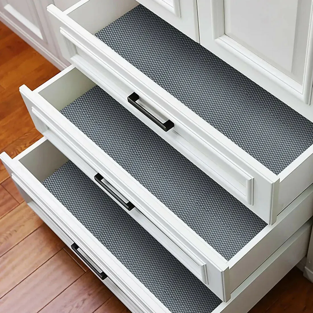 Anti-Slip Bathroom Kitchen Cabinet Drawer Shelf Mat Liner Sheets Roll - (45* 5MTR)