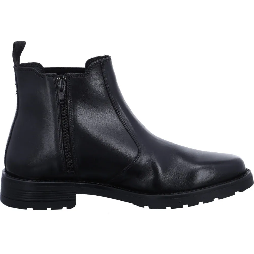 Ara Men's Alek Allesio Boot Black Leather