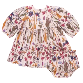 Baby Girls Brooke Dress Set - Autumn Flowers