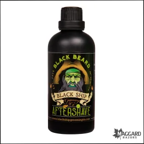 Black Ship Grooming Co. Black Beard Aftershave Splash, 3.3oz