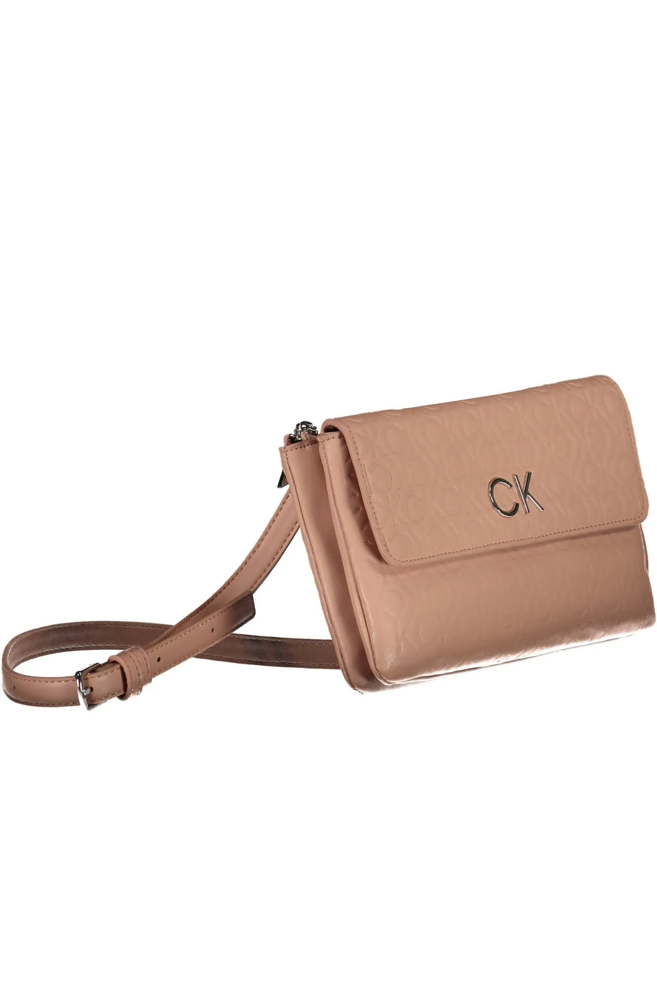 Calvin Klein Chic Pink Dual Compartment Shoulder Bag