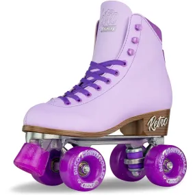 Crazy Skates Classic Vintage Retro Roller Skates - Purple