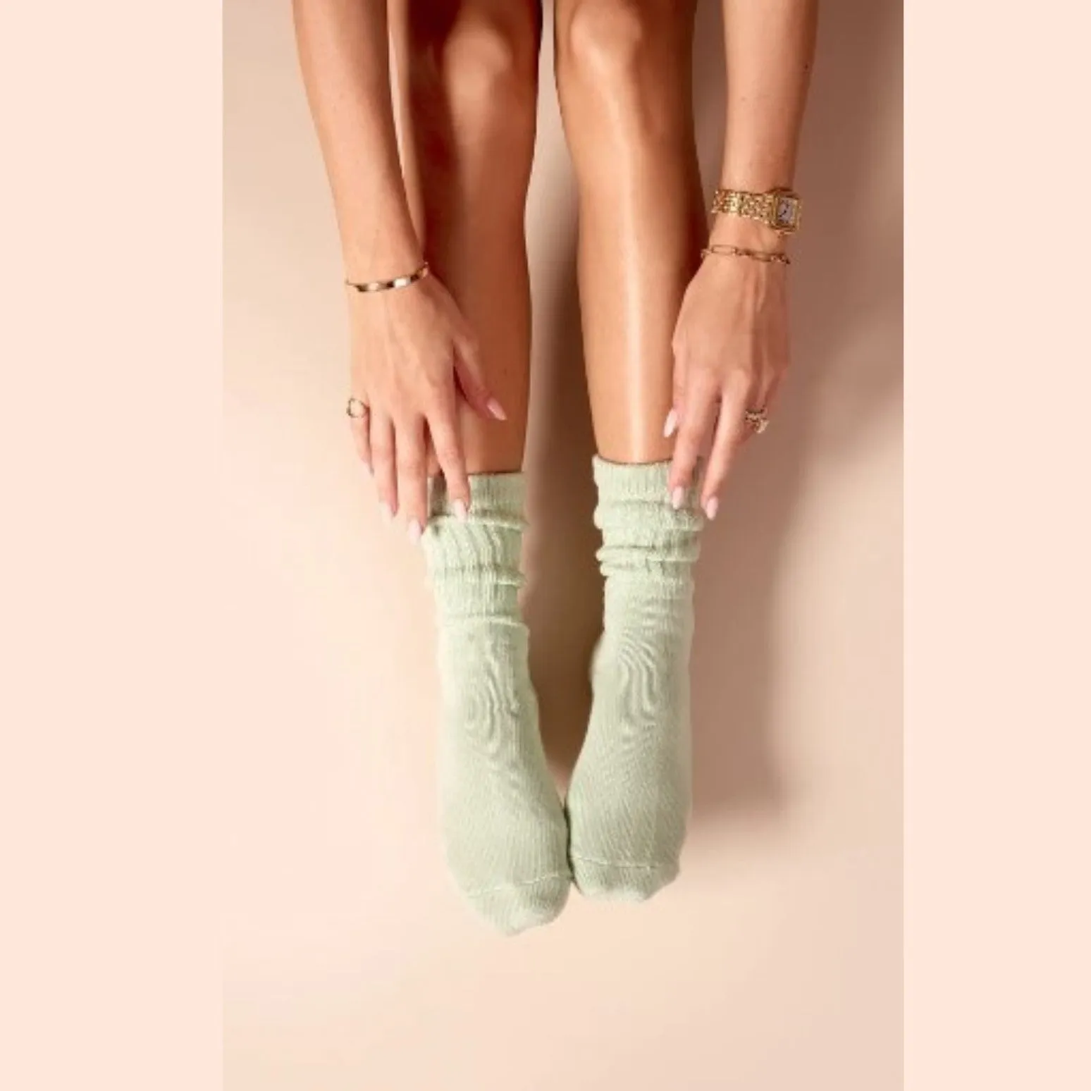 Diana - Long Grip Socks (Barre / Pilates)