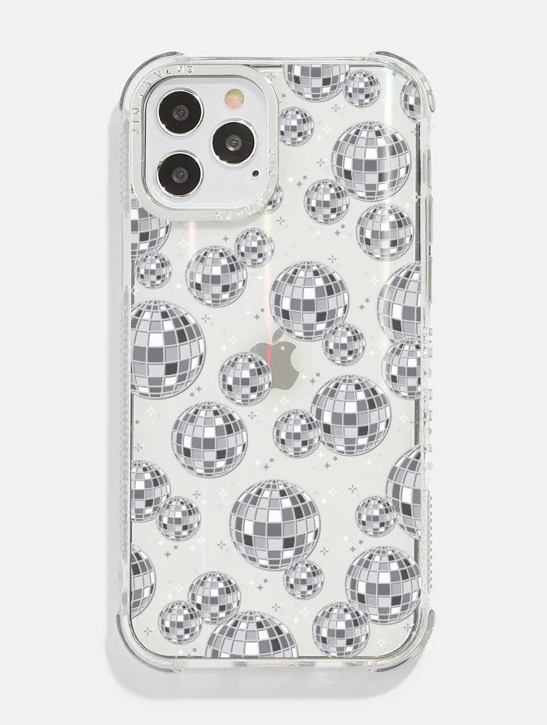 Disco Ball Repeat Shock iPhone Case