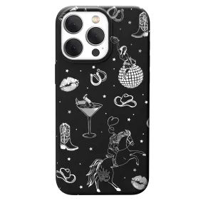 Disco Cowgirl iPhone Case