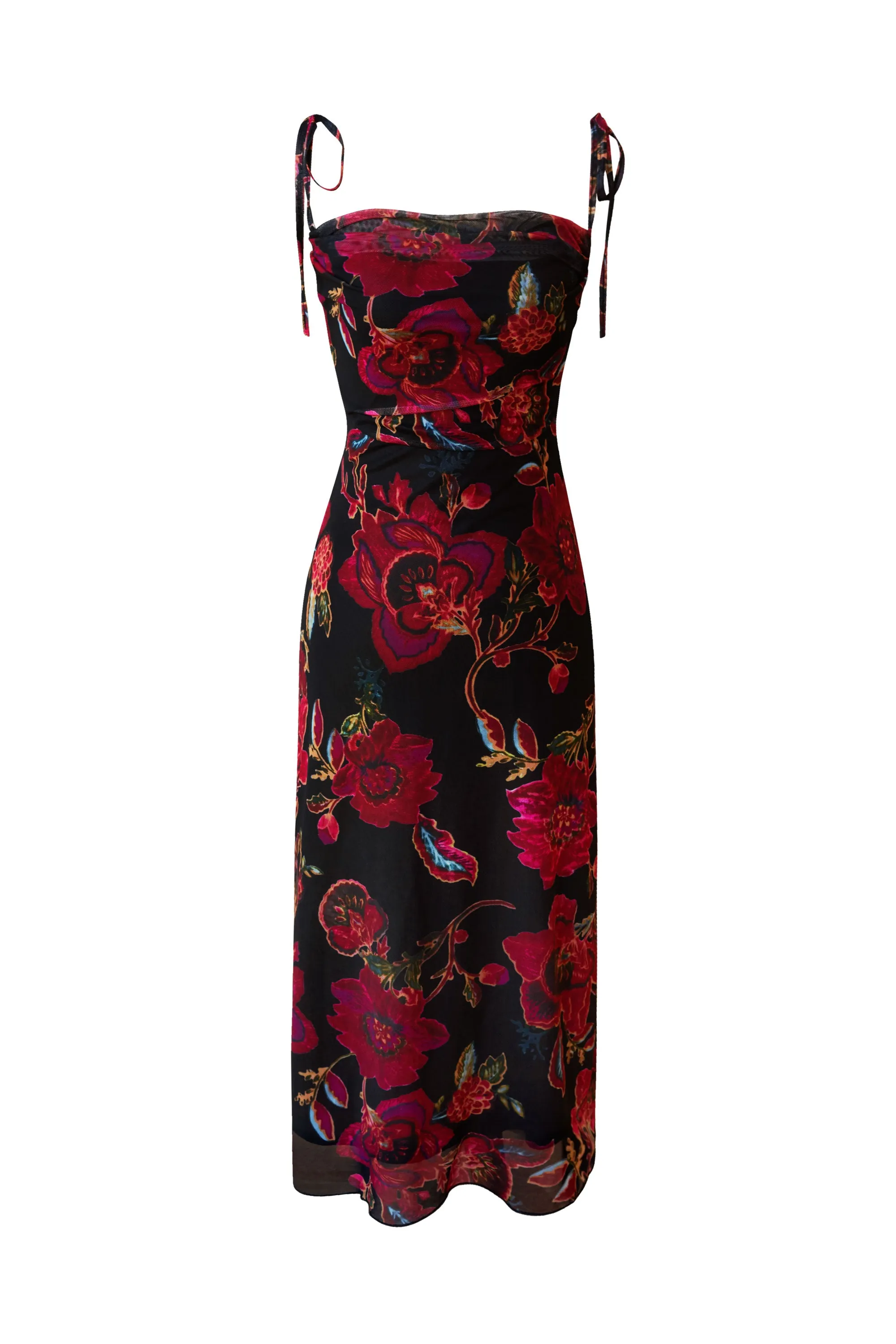 Elyse Floral Midi Dress