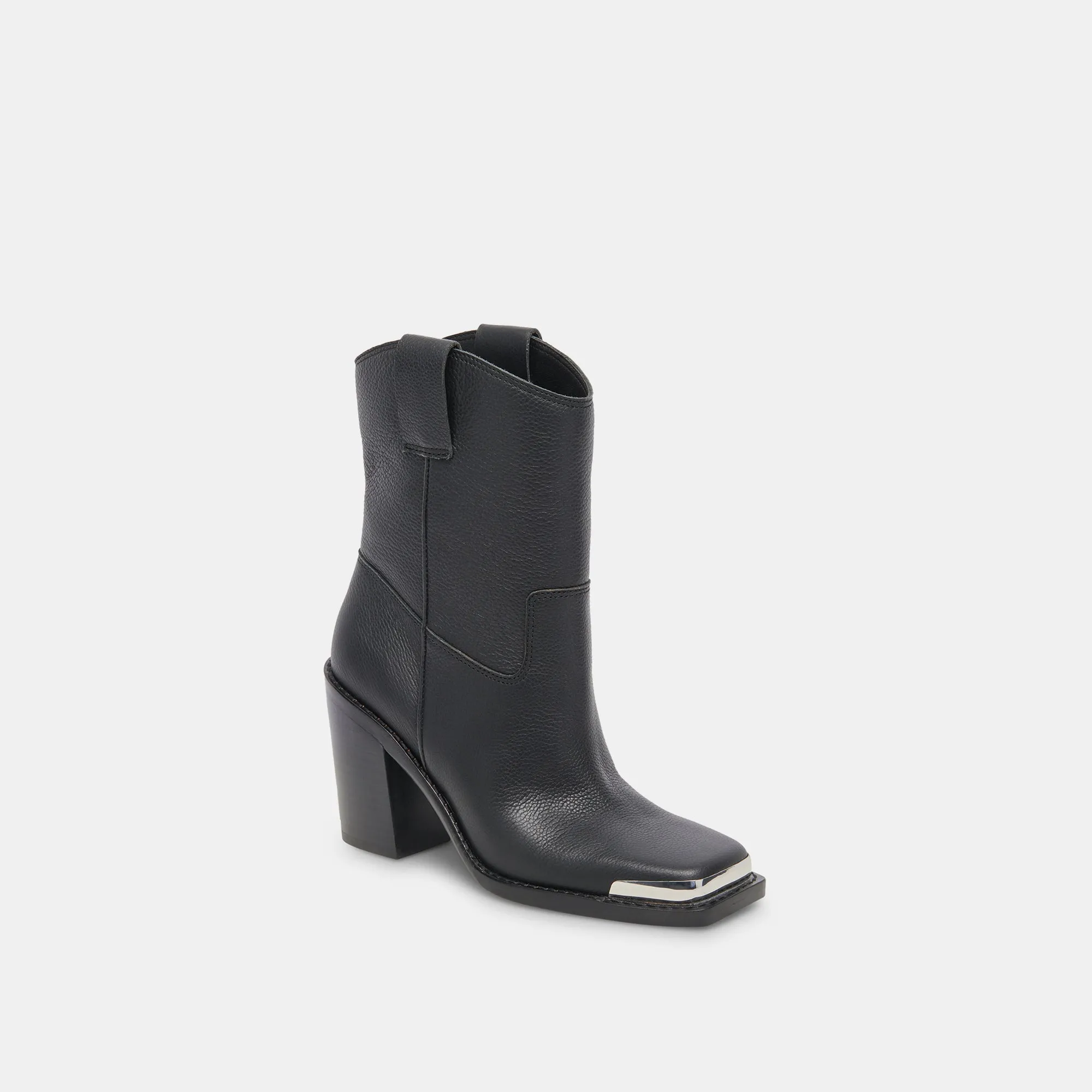 FALON BOOTS BLACK LEATHER