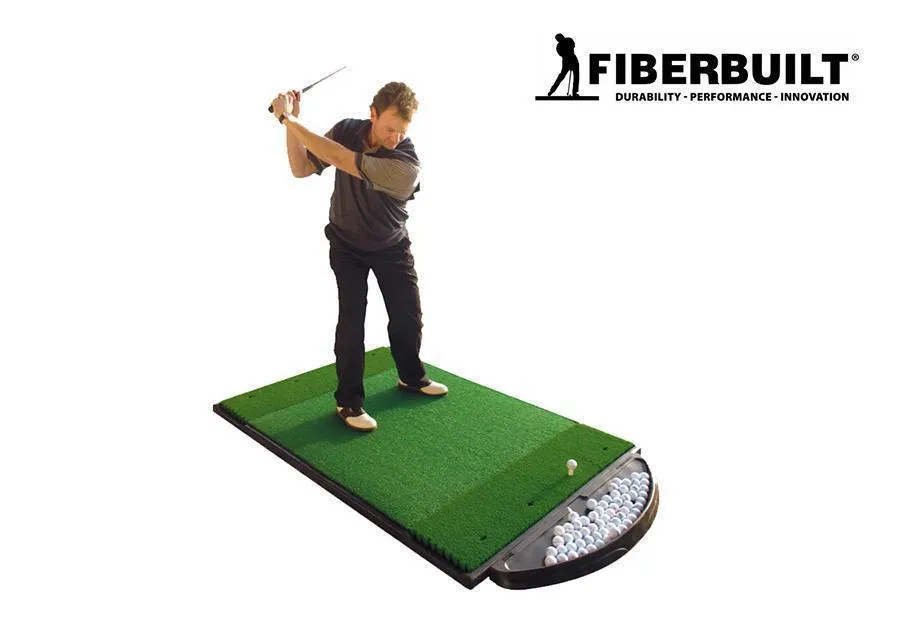 Fiberbuilt Half-Moon Molded Rubber Golf Ball Tray