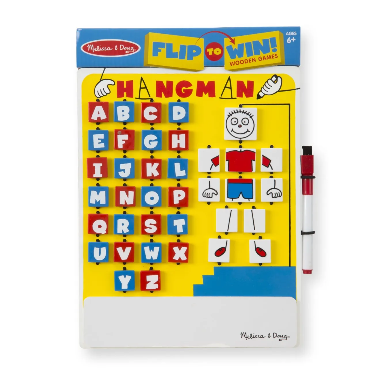 Flip-to-Win Hangman Travel Game