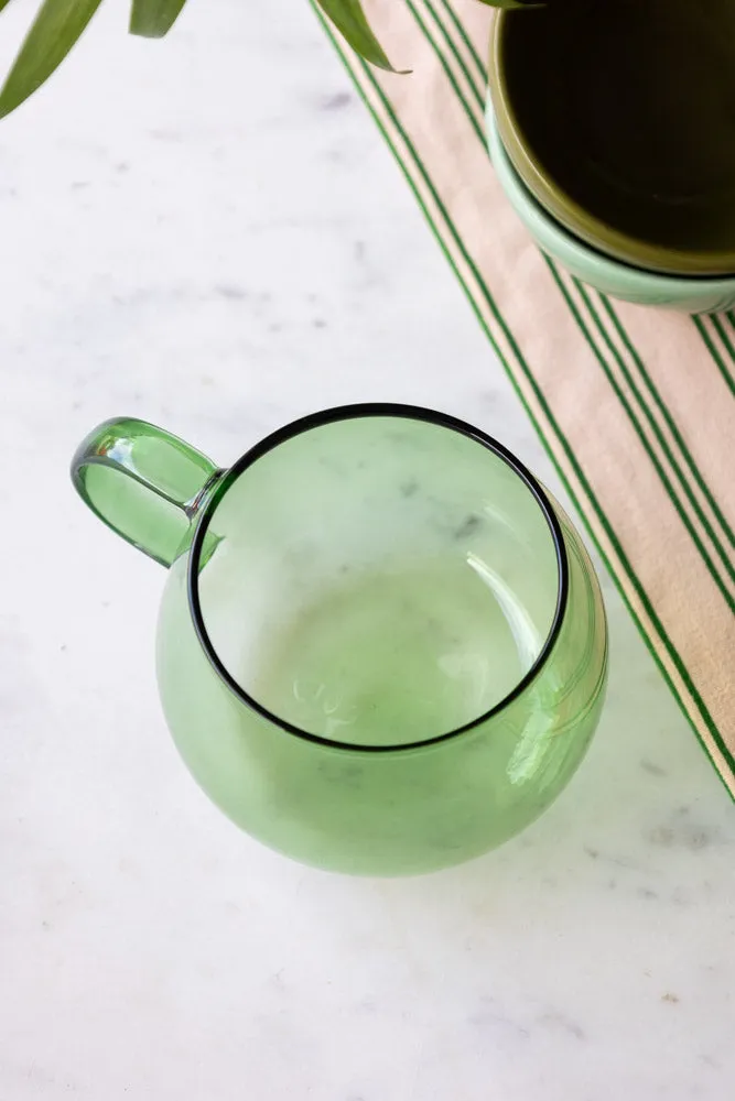 Gorgeous Green Glass Mug