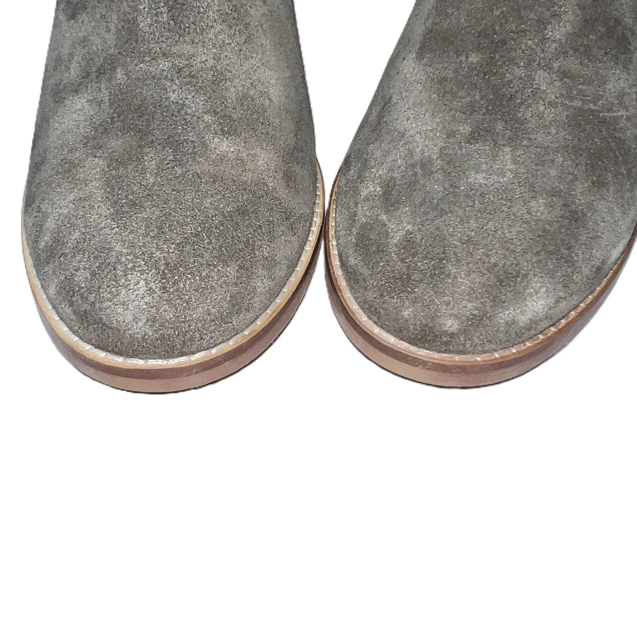 Grey Boots Leather By Crevo, Size: 7.5