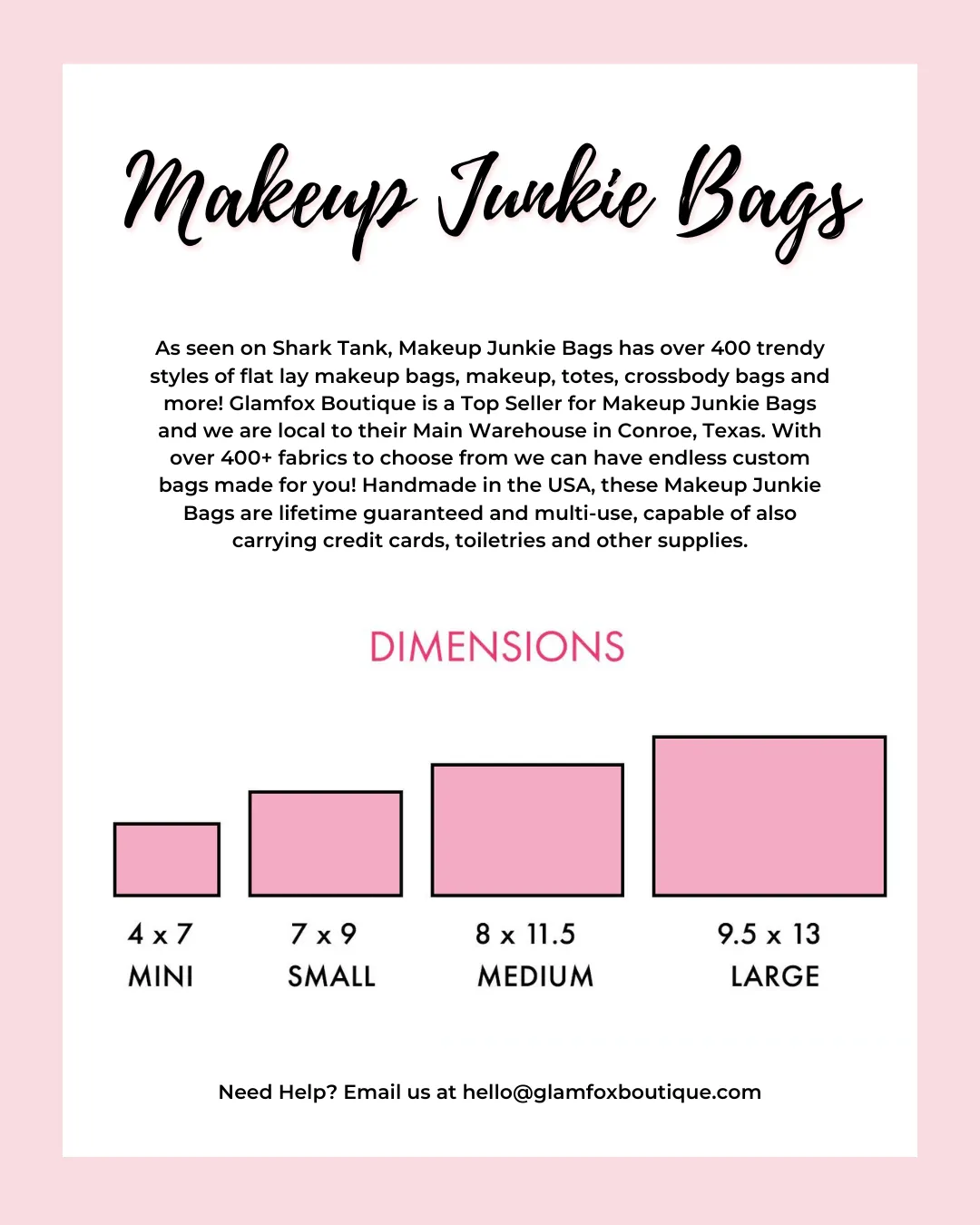 Makeup Junkie Bags - Aqua Viper [Pre-Order]