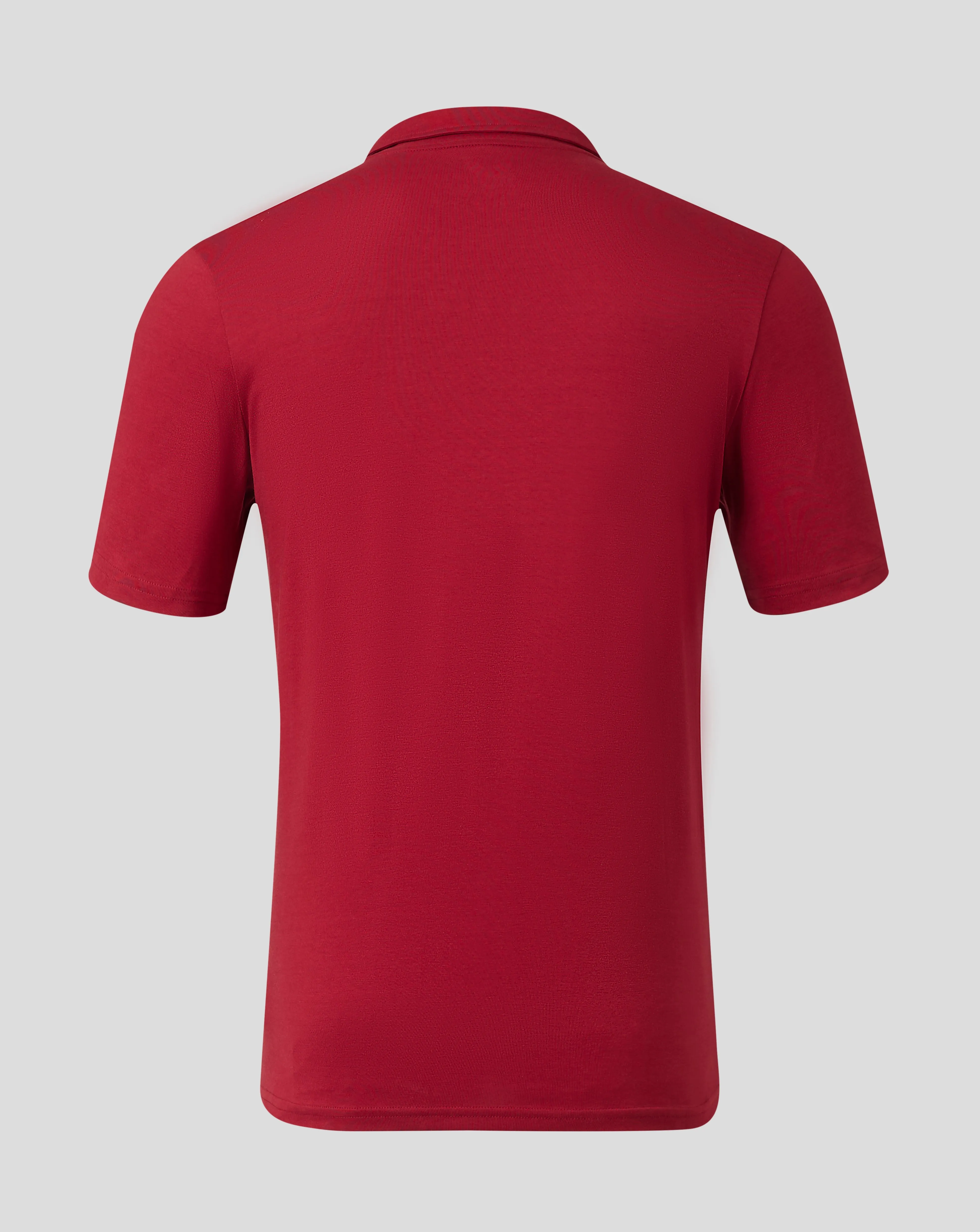 Mens Cotton Leisure Polo - Biking Red