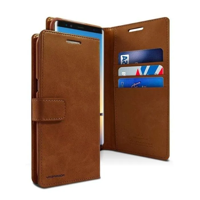 Mercury Blue Moon Diary Samsung Note 8 - Brown