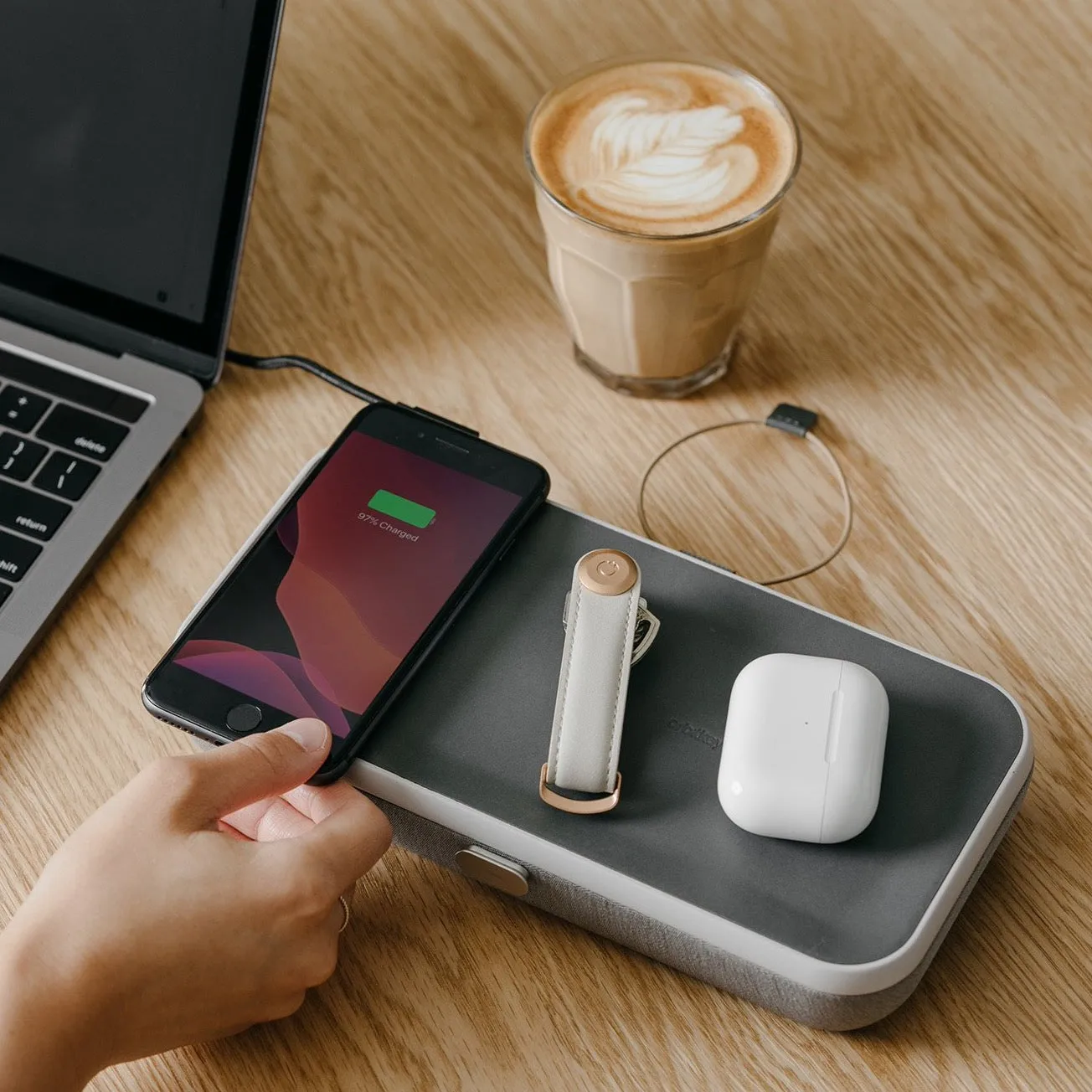 Orbitkey Nest V1 - Desk organiser   Wireless Charger