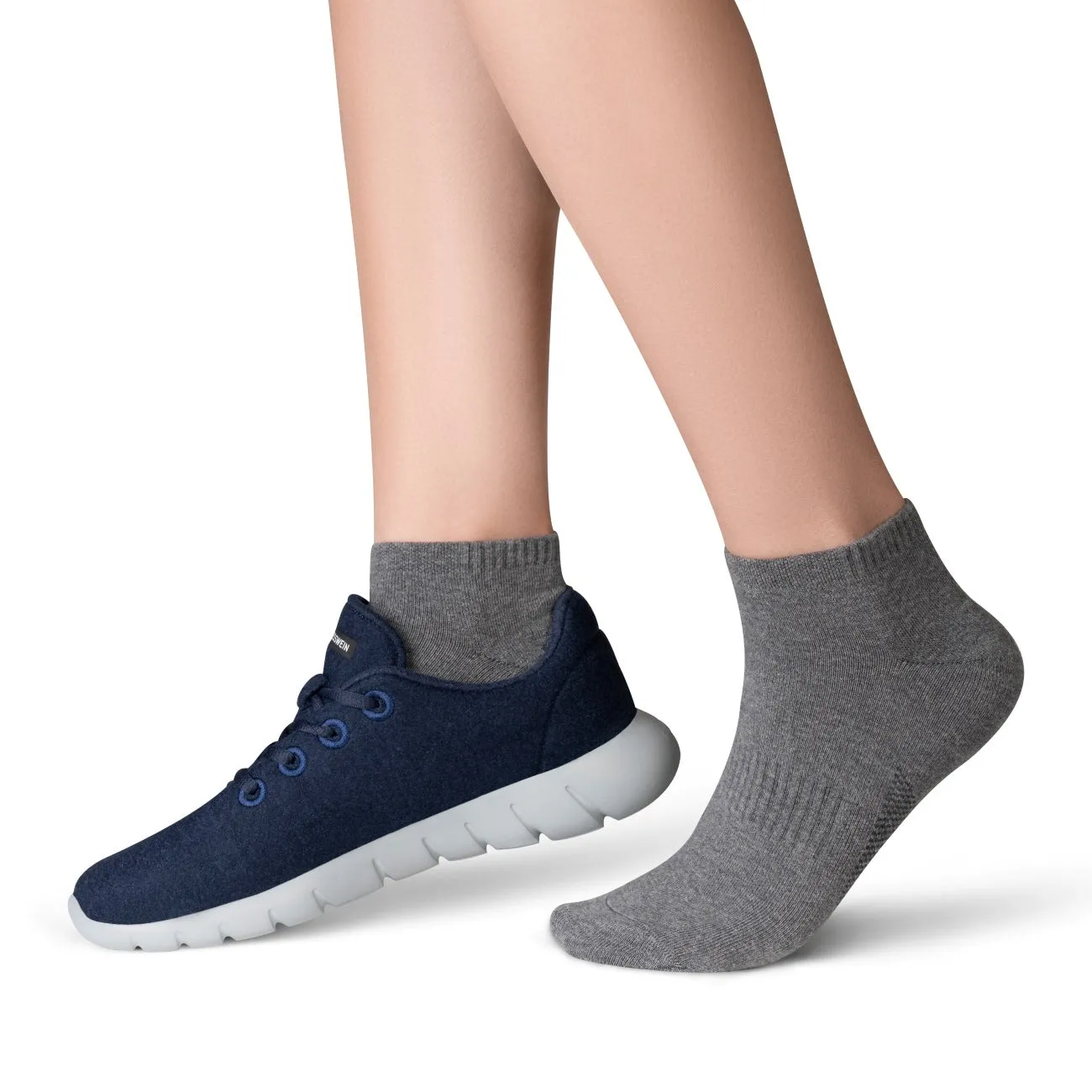 Organic Cotton Sneaker Socks (pack of three)