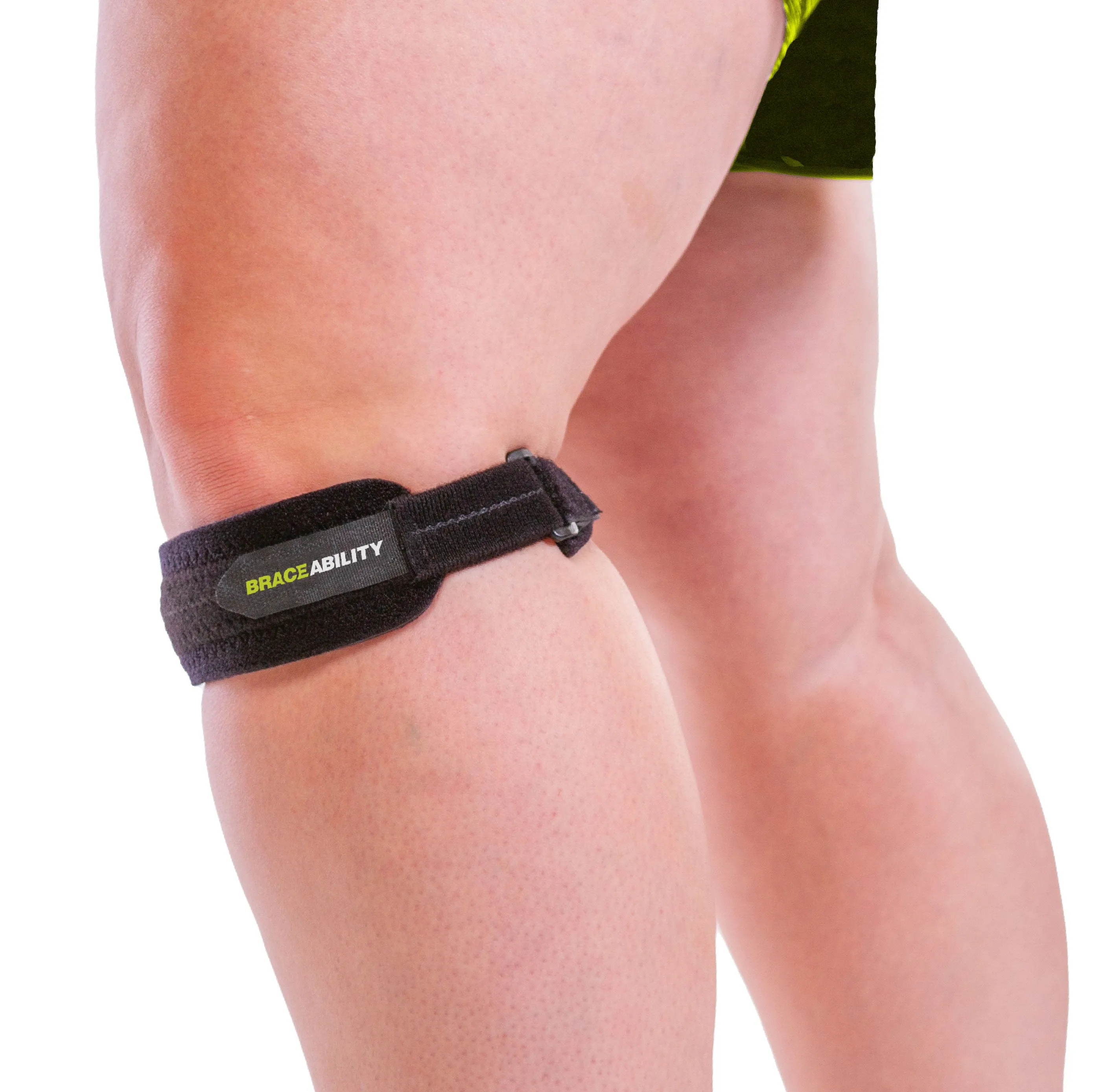 Patellar Tendon Knee Strap Brace | Runner's or Jumper's Tendonitis & Osgood Schlatter Support Band