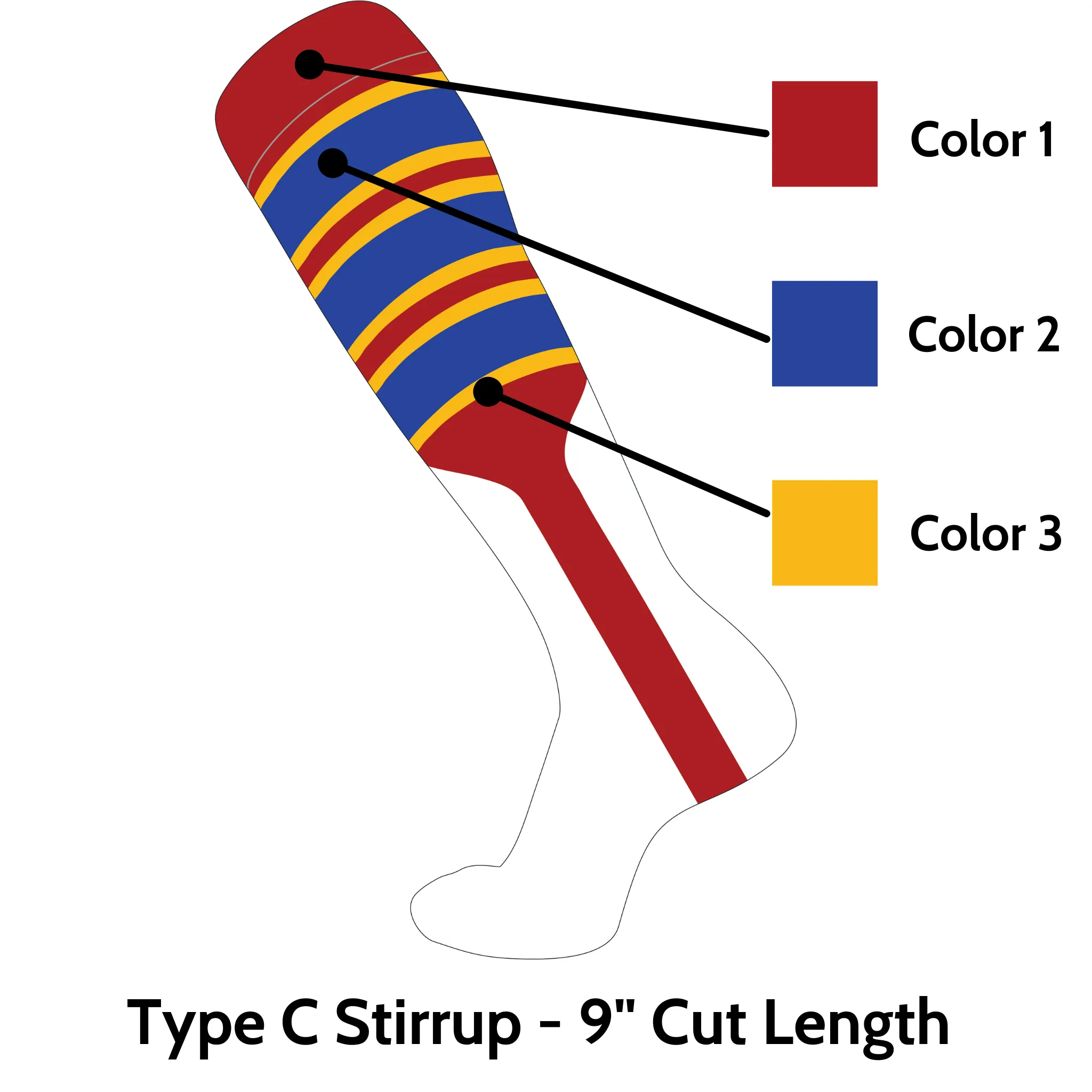 Slugger Custom Stirrup Type C