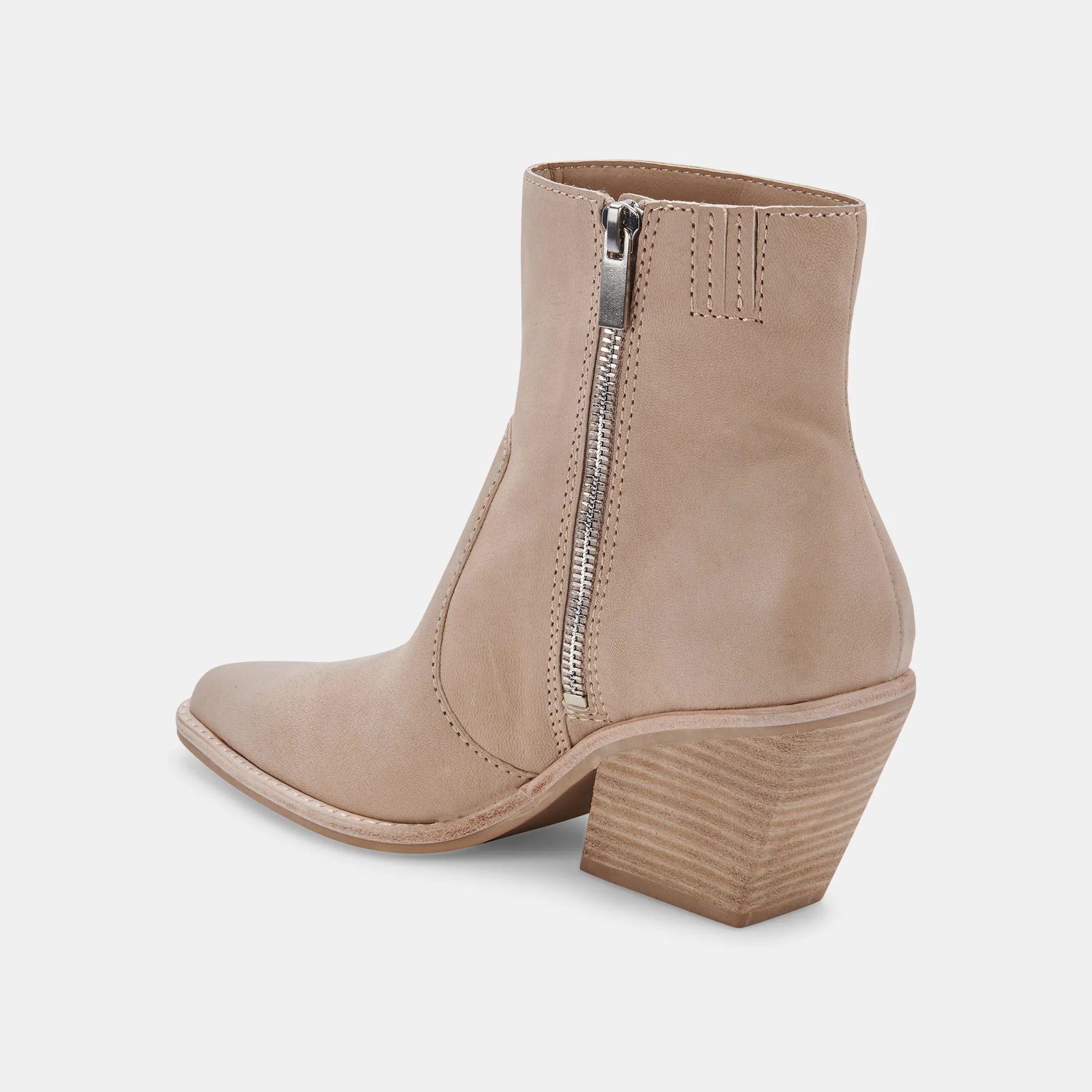 VOLLI WIDE BOOTS DUNE NUBUCK