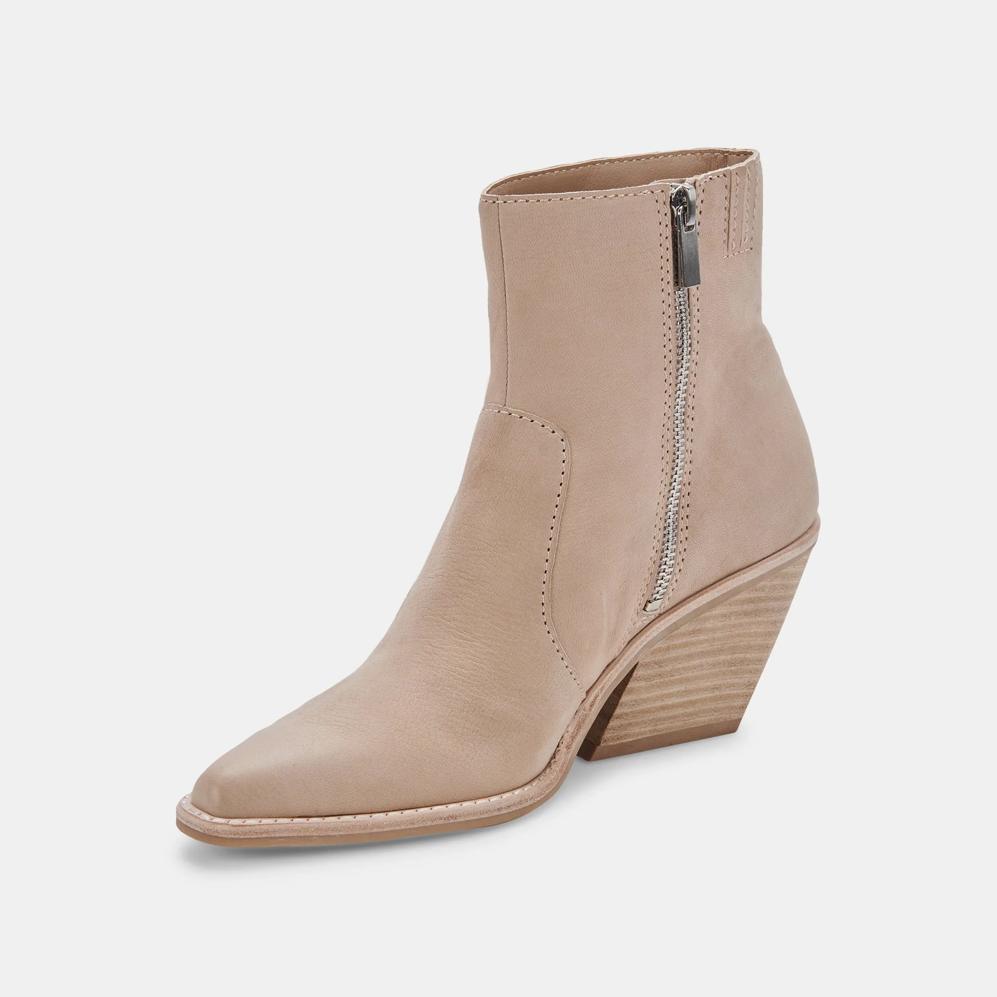 VOLLI WIDE BOOTS DUNE NUBUCK