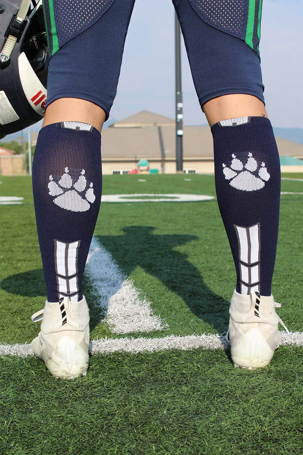 Wild Paw Over the Calf Socks (multiple colors)