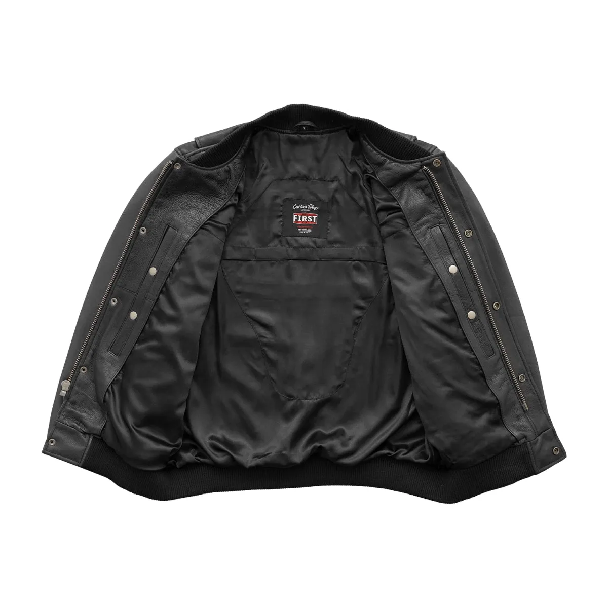 Willie Men's Motorcycle Leather Jacket